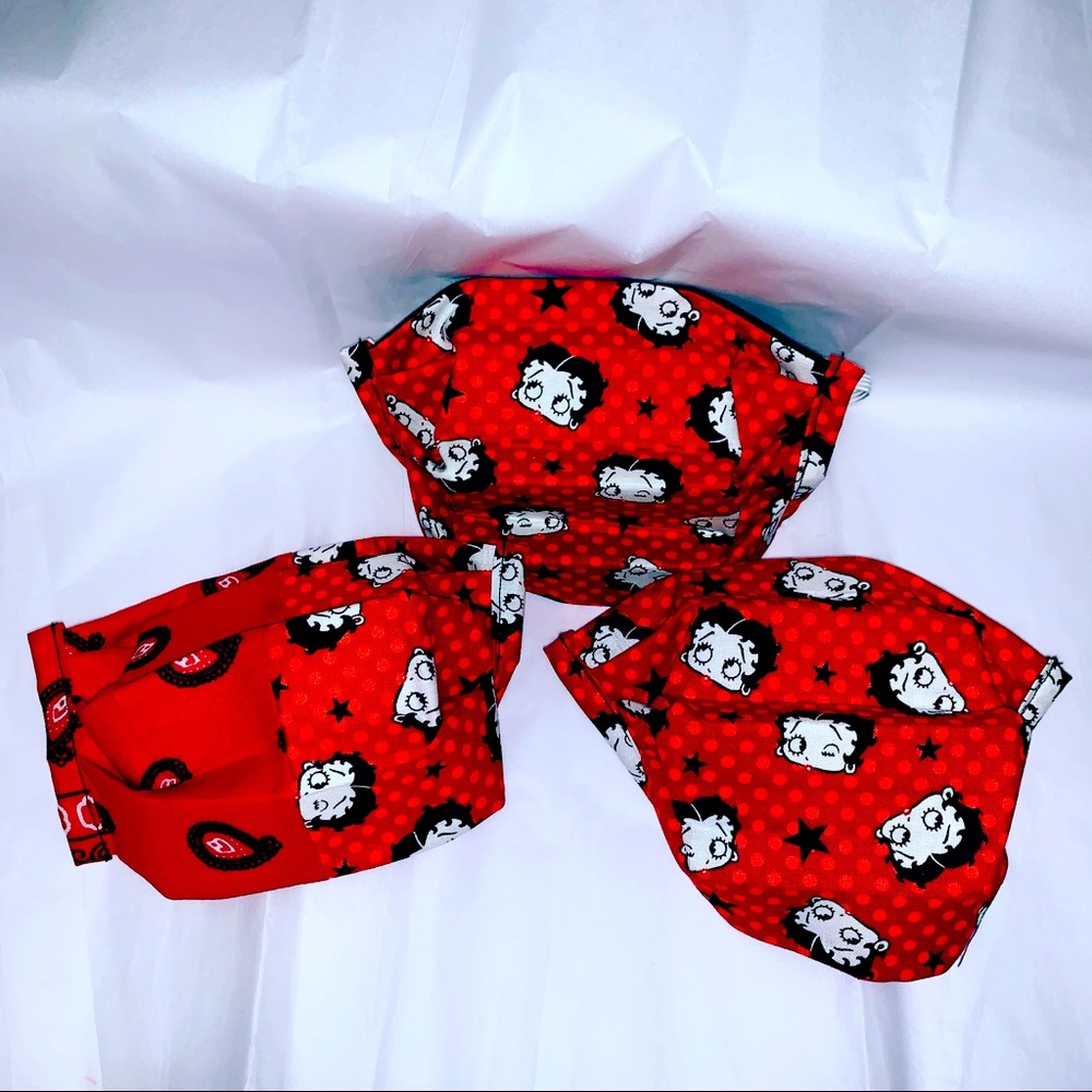 Betty boop face mask